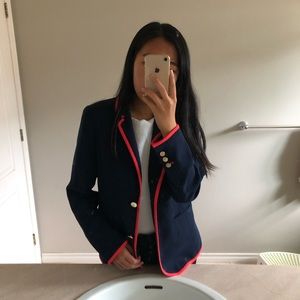 Tommy Hilfiger navy womens blazer